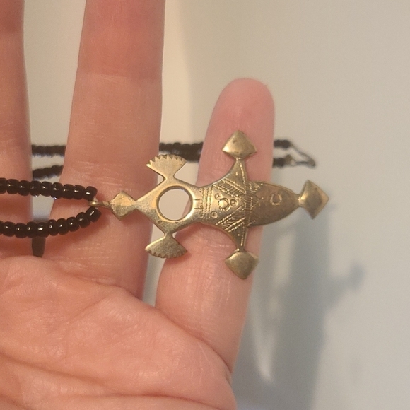 African hand made necklace - Picture 5 of 6